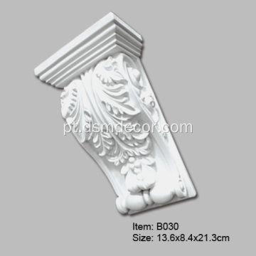 Poliuretano decorativo arquitetônico de Edimburgo Corbels